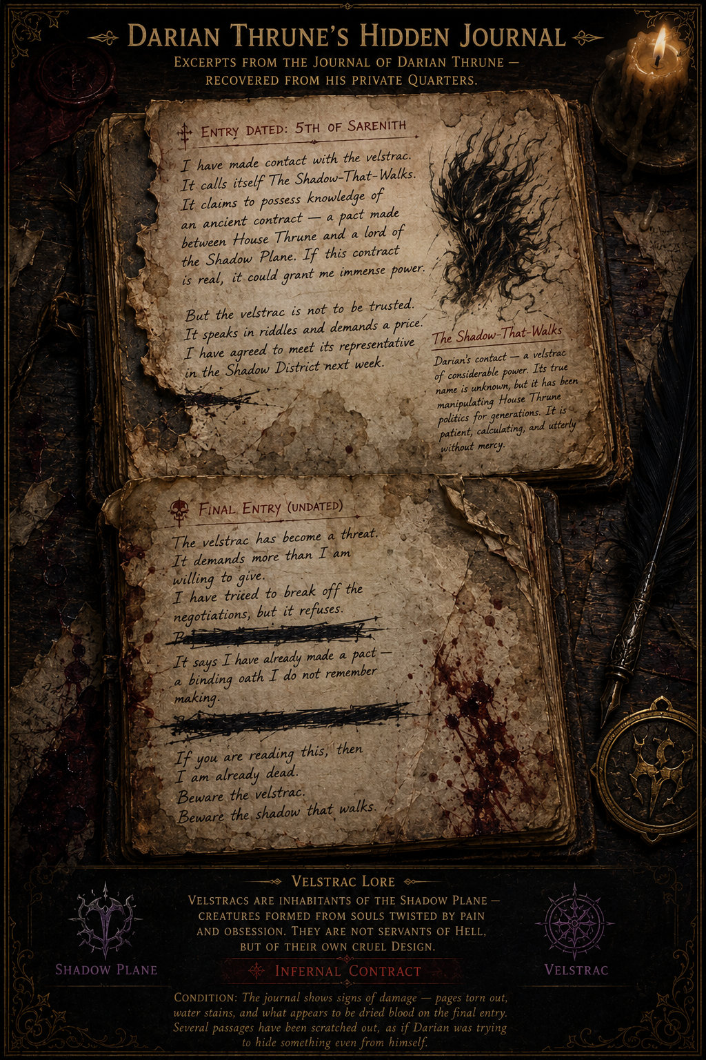 Darian's Hidden Journal