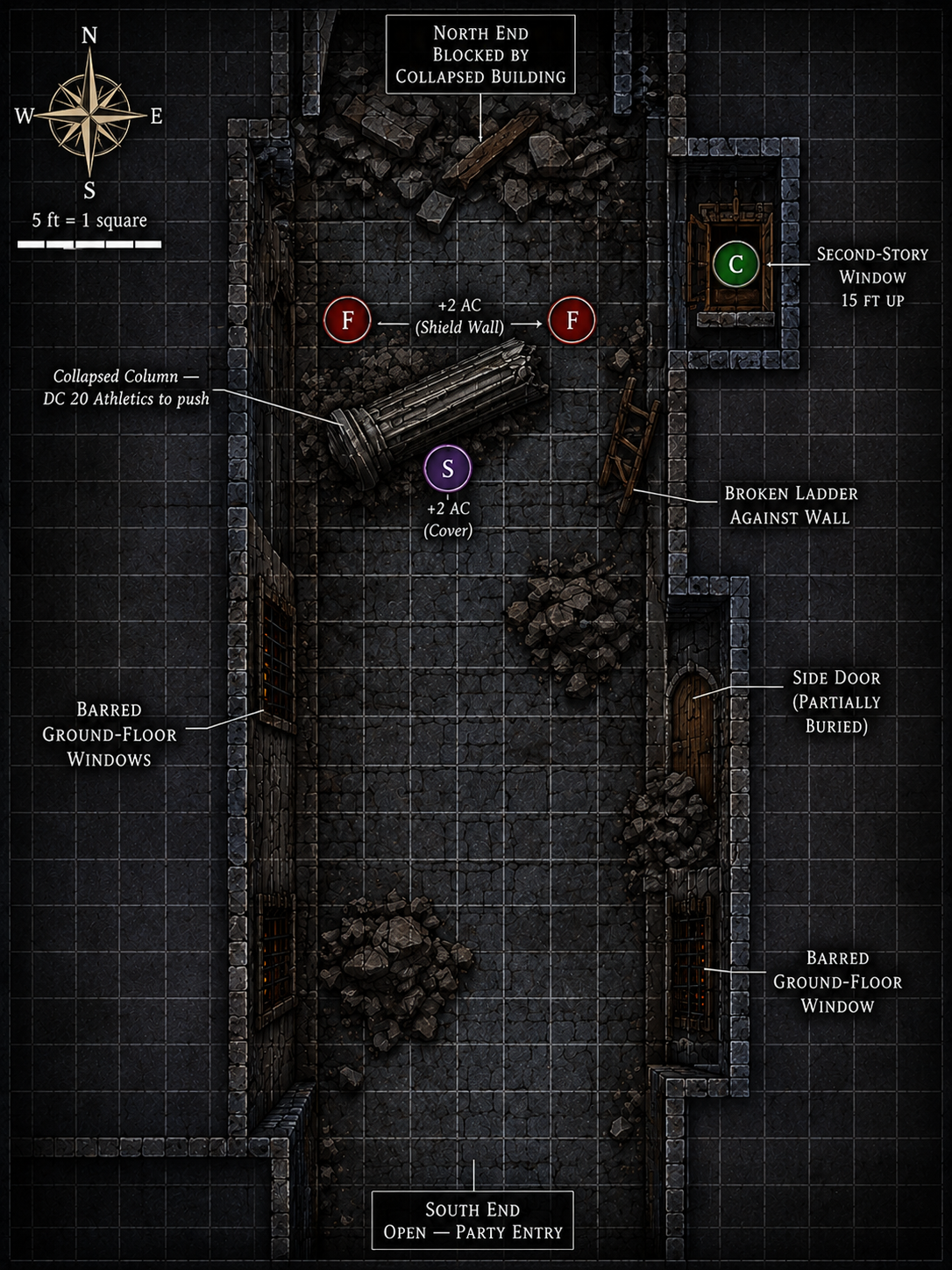 Ambush Alley Map
