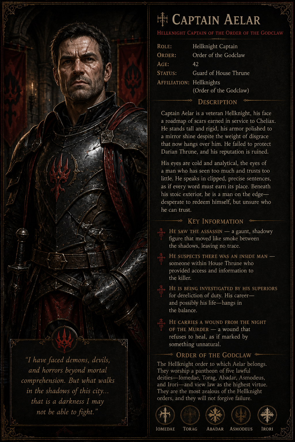 Captain Aelar