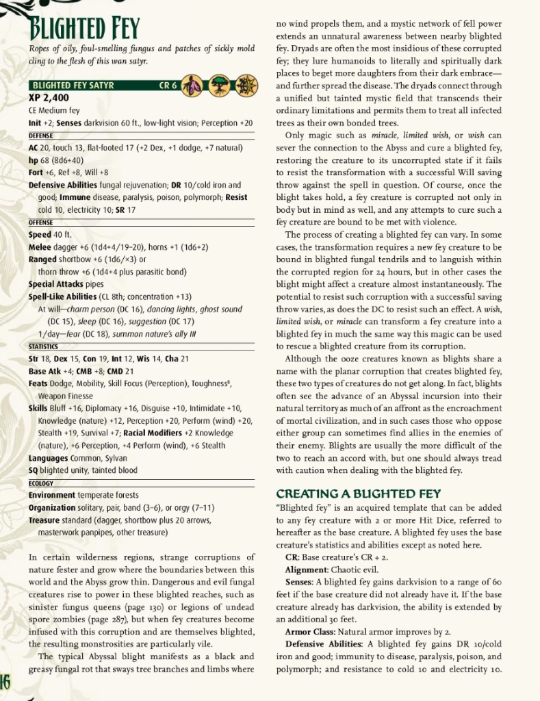 Blighted Fey - 1