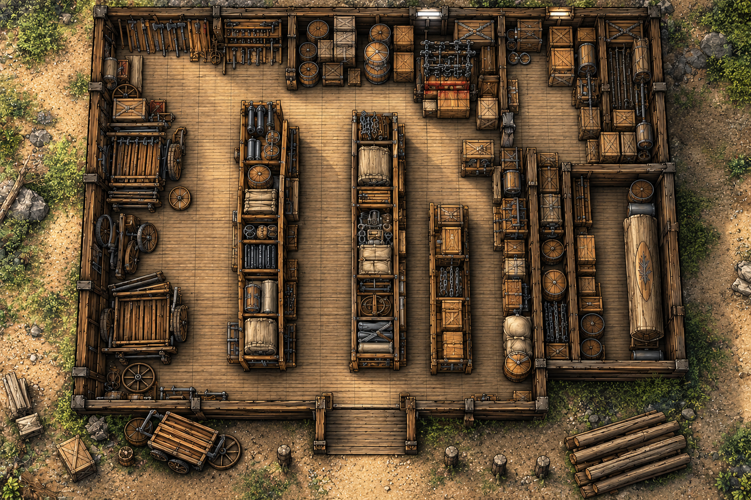 Storehouse Battlemap