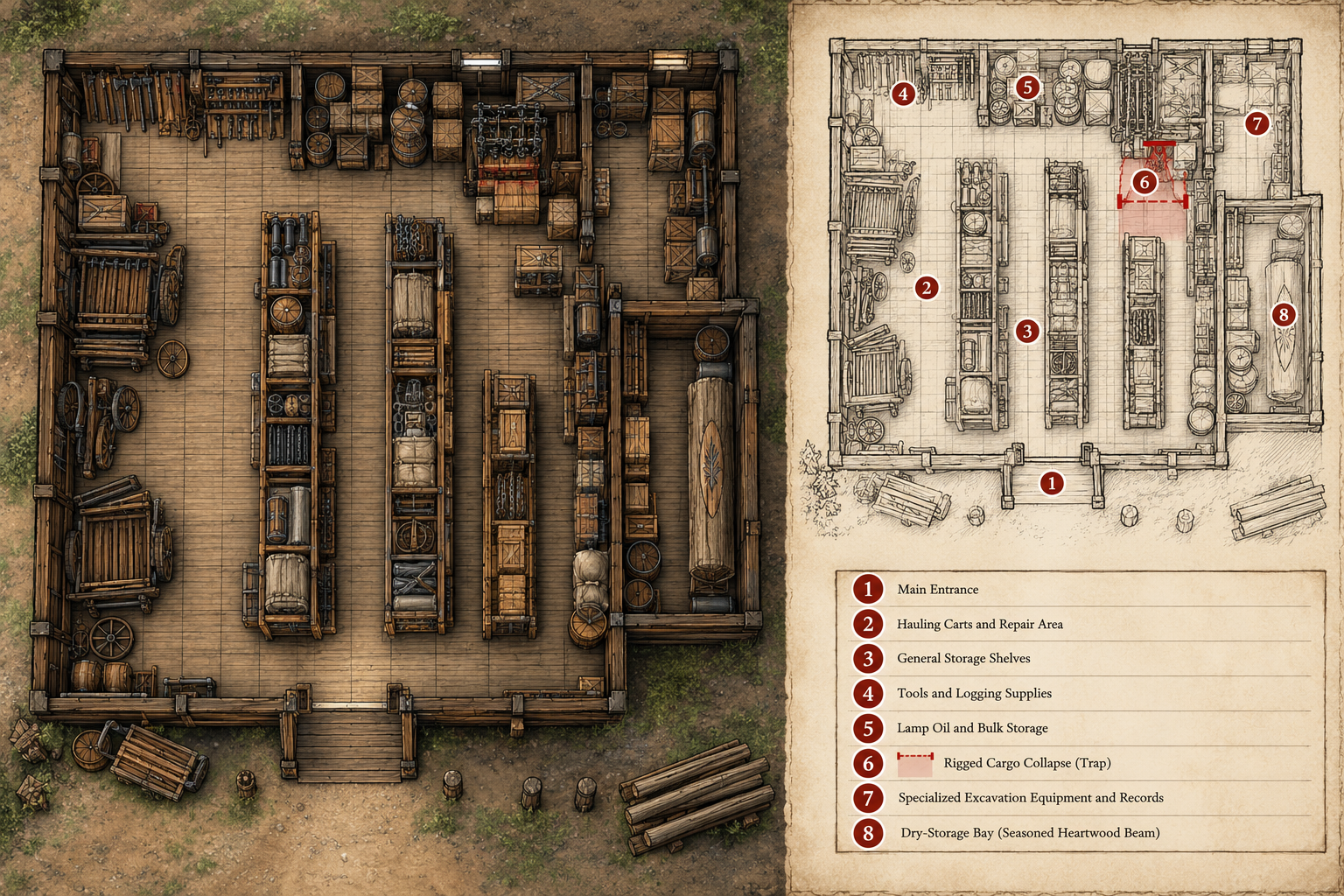 Storehouse Battlemap 2