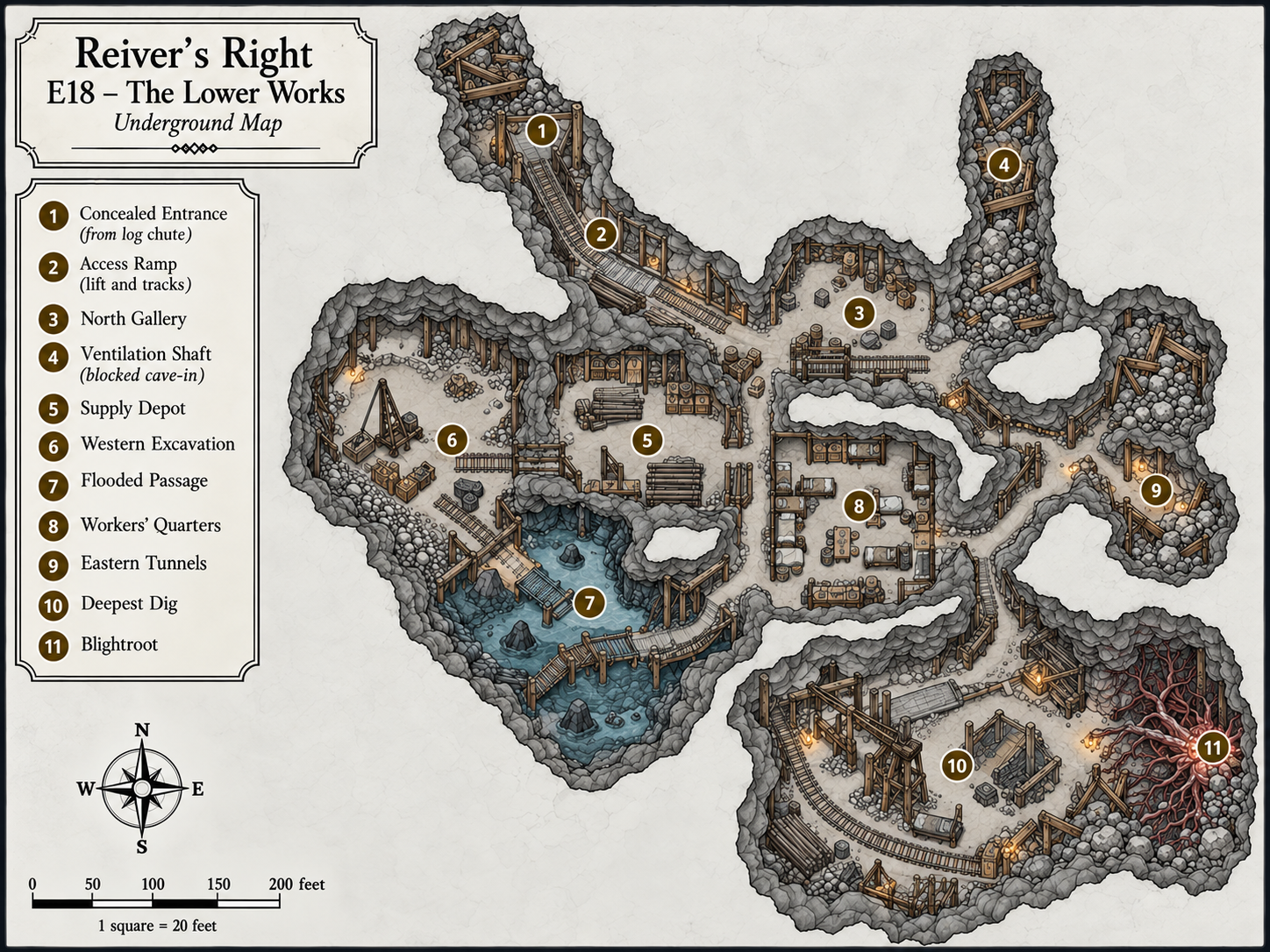 The Lower Works Map 2