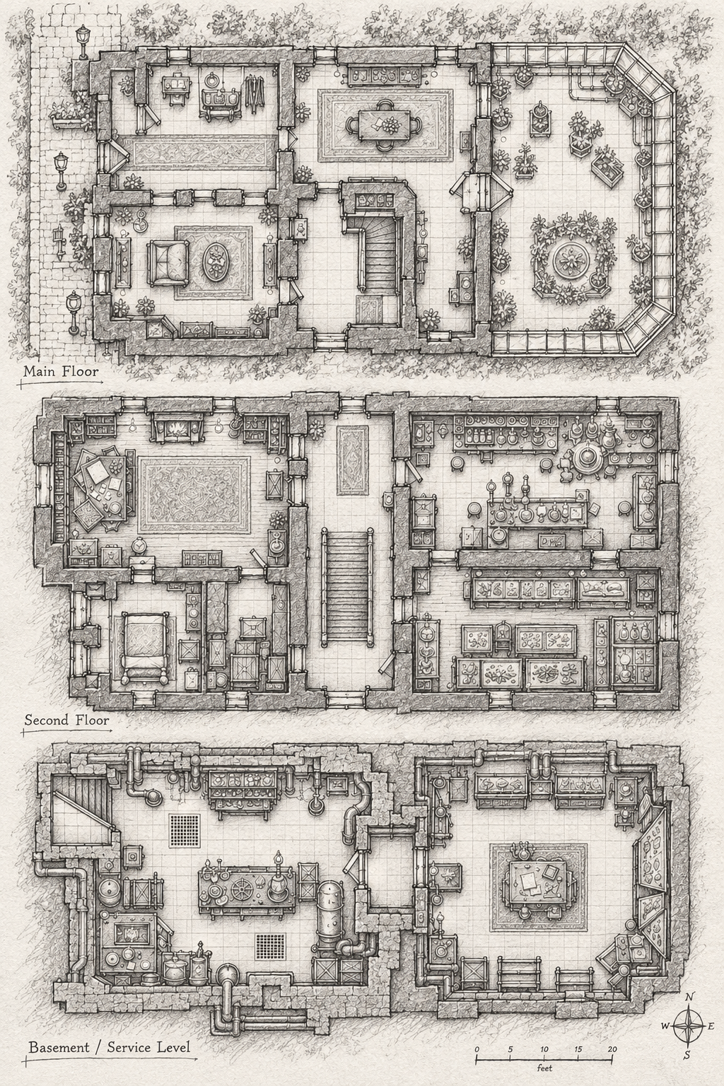 CV Hideout Sketch