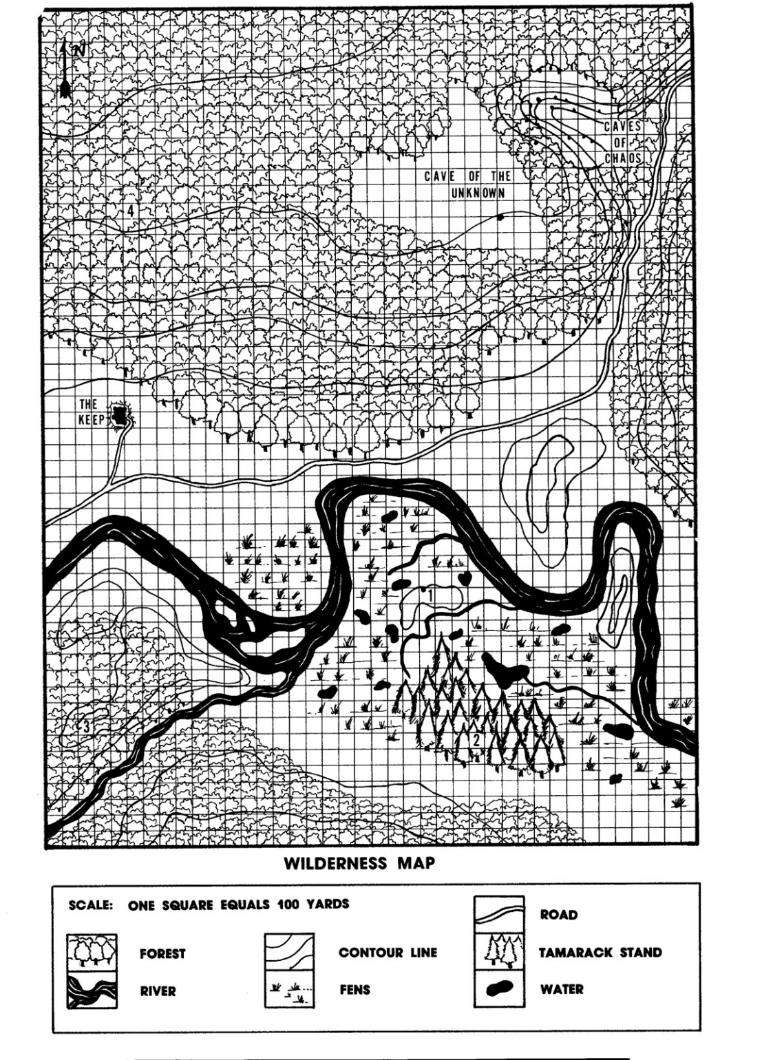Wilderness Map